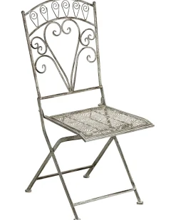 Discount Beliani NURRA Pieghevole Metallo Grigio