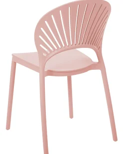 Outlet Beliani Set di 4 sedie da giardino OSTIA pastello Rosa