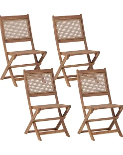 New Beliani PARAGGI Legno di acacia certificato scuro Marrone