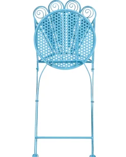 New Beliani PAVIA Pieghevole Metallo Blu