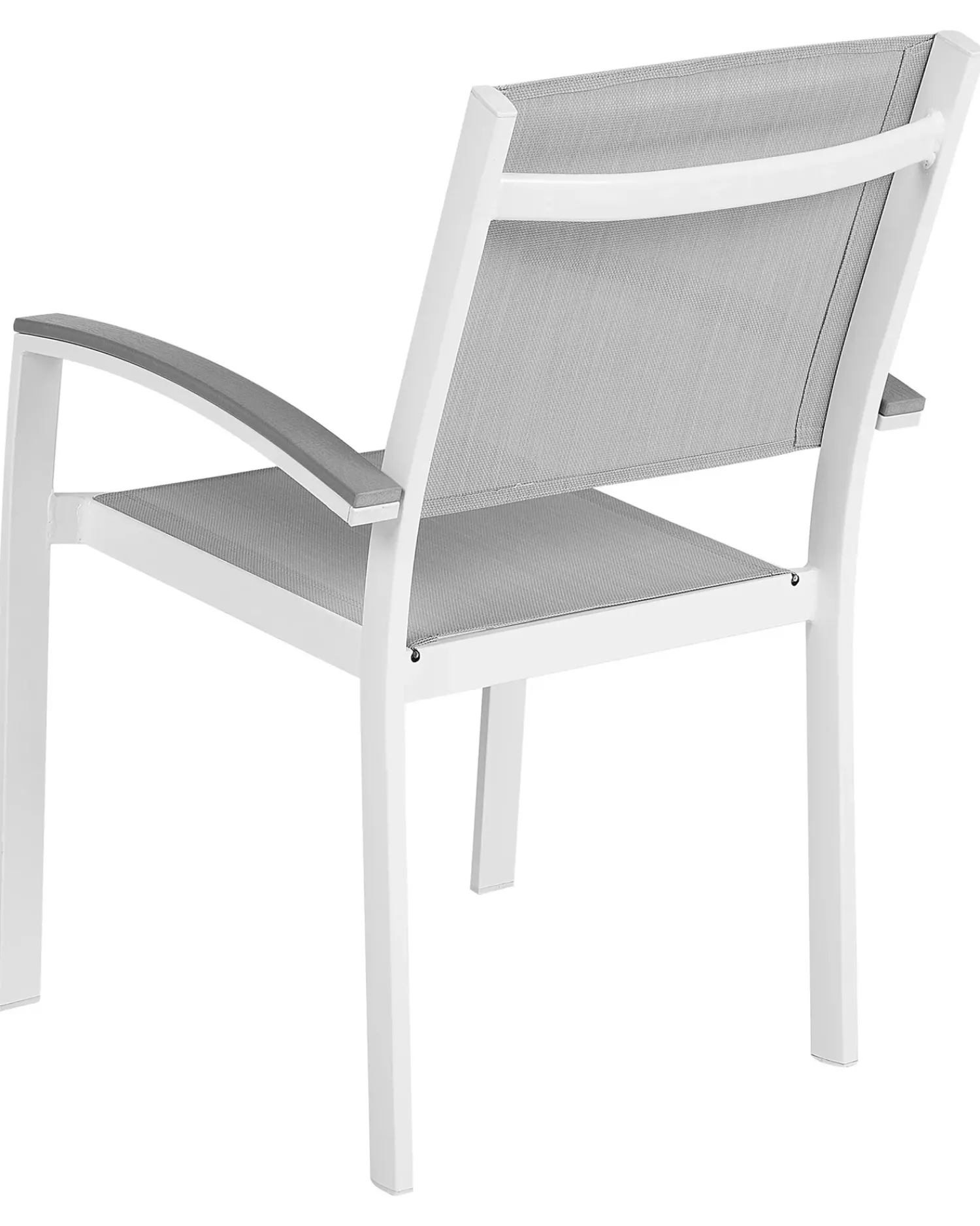 Discount Beliani PERETA Metallo Grigio Bianco Grigio