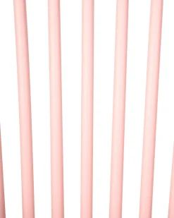 New Beliani Set di 4 sedie da giardino PESARO Rosa