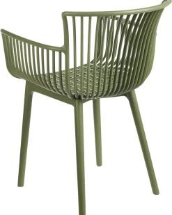 Discount Beliani Set di 4 sedie da giardino PESARO Verde