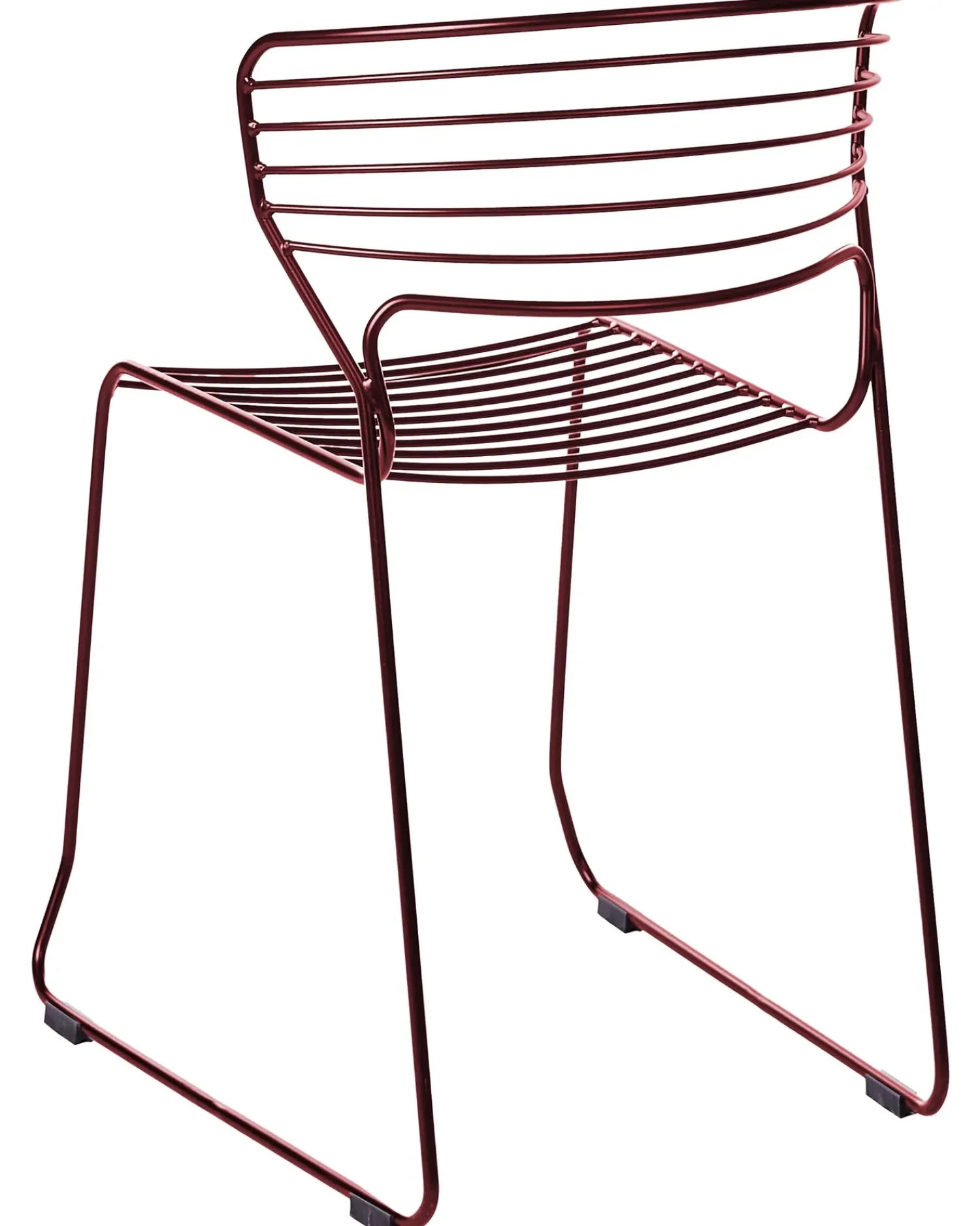 Online Beliani Set di 2 sedie da giardino PISTOIA Metallo Rosso