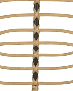 Online Beliani PRATELLO Rattan sintetico (PE) Naturale Beige Naturale Nero