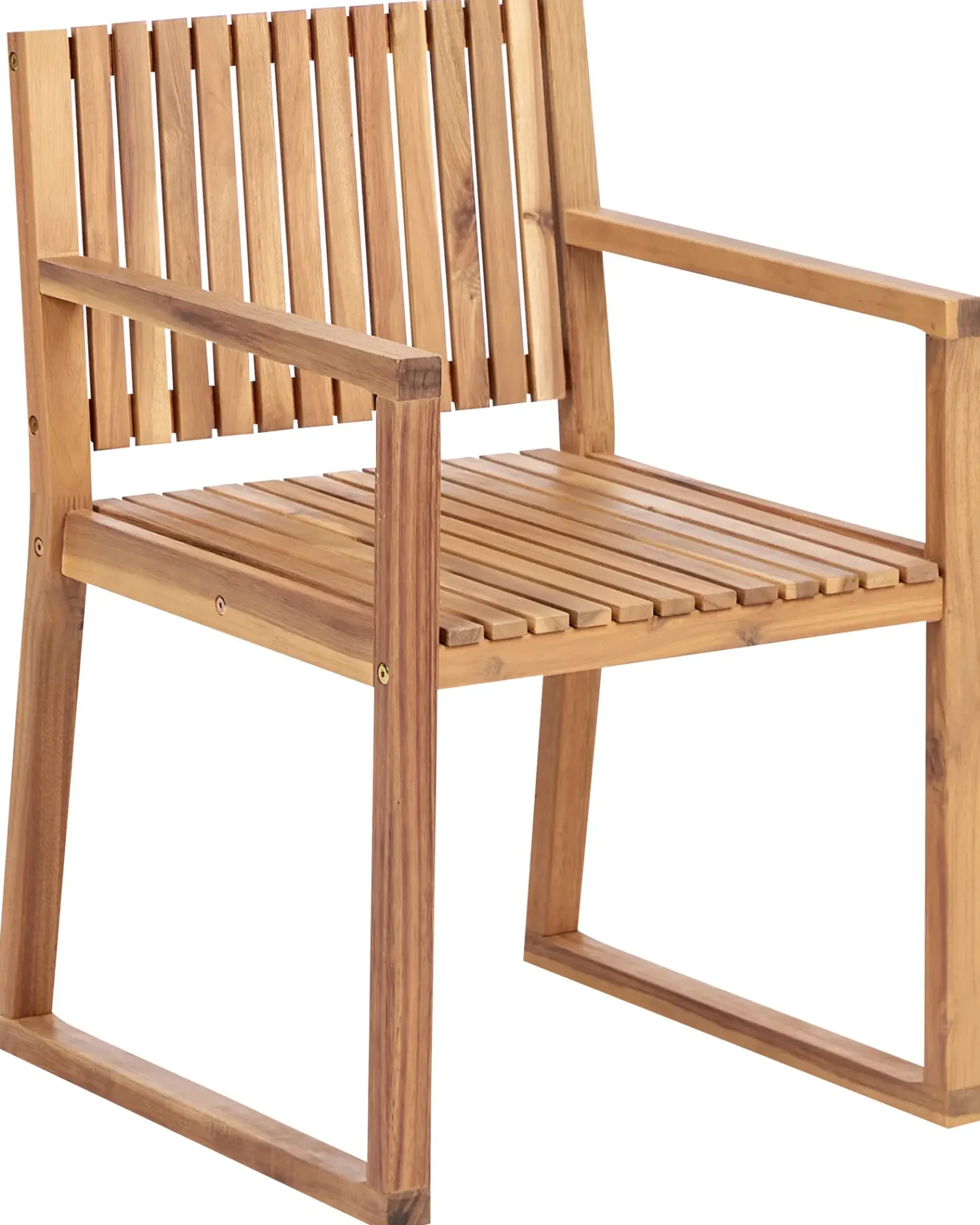 Outlet Beliani SASSARI II Legno di acacia certificato chiaro Marrone