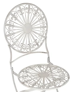 Clearance Beliani SCAFA Metallo Bianco