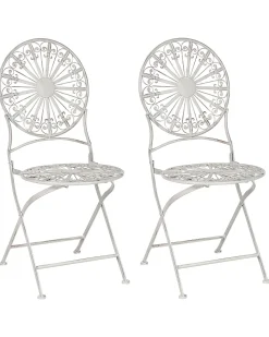 Clearance Beliani SCAFA Metallo Bianco