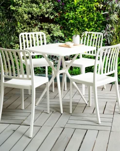 Best Beliani SERSALE Materiale sintetico Bianco