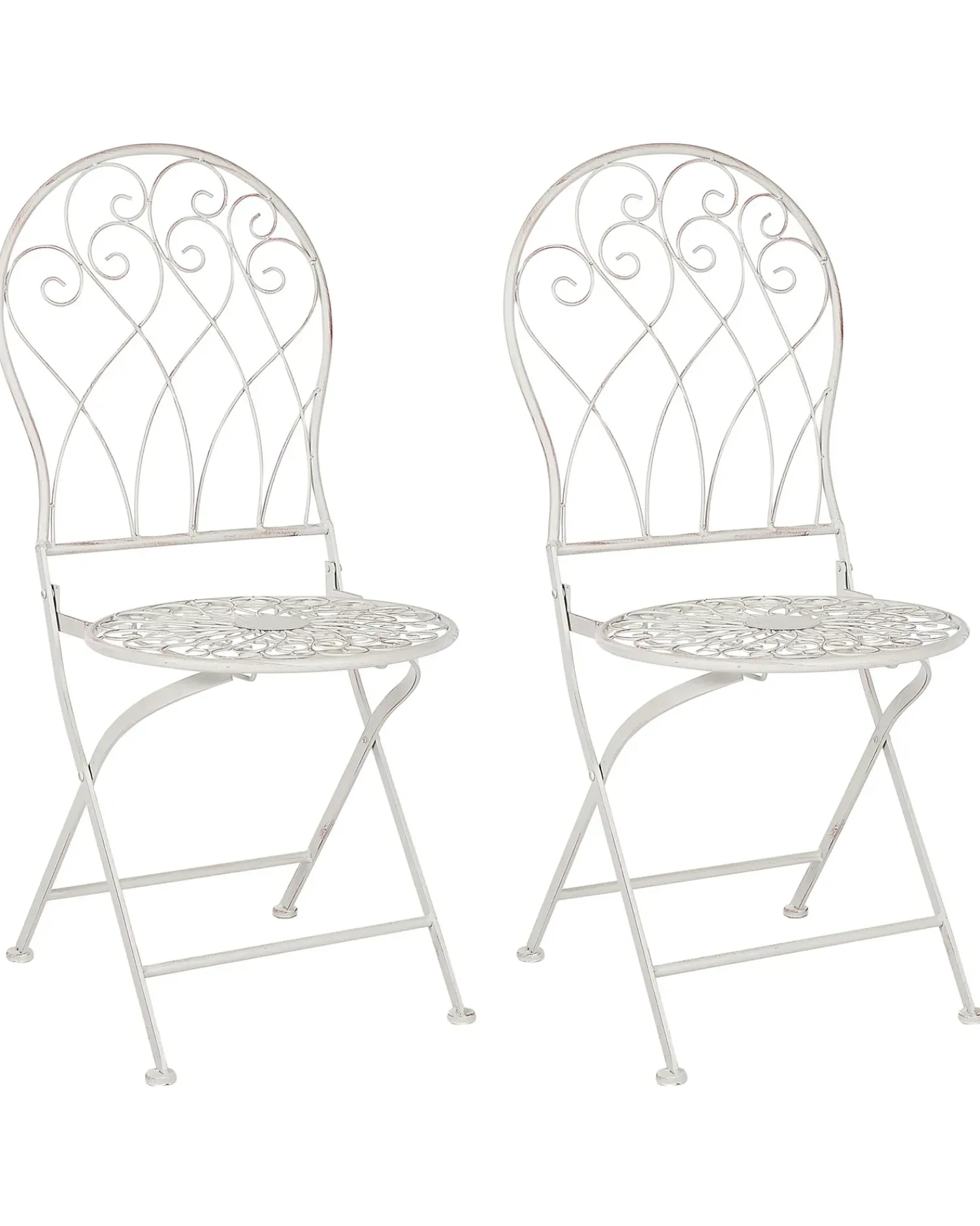 Clearance Beliani STIFFE Metallo Bianco