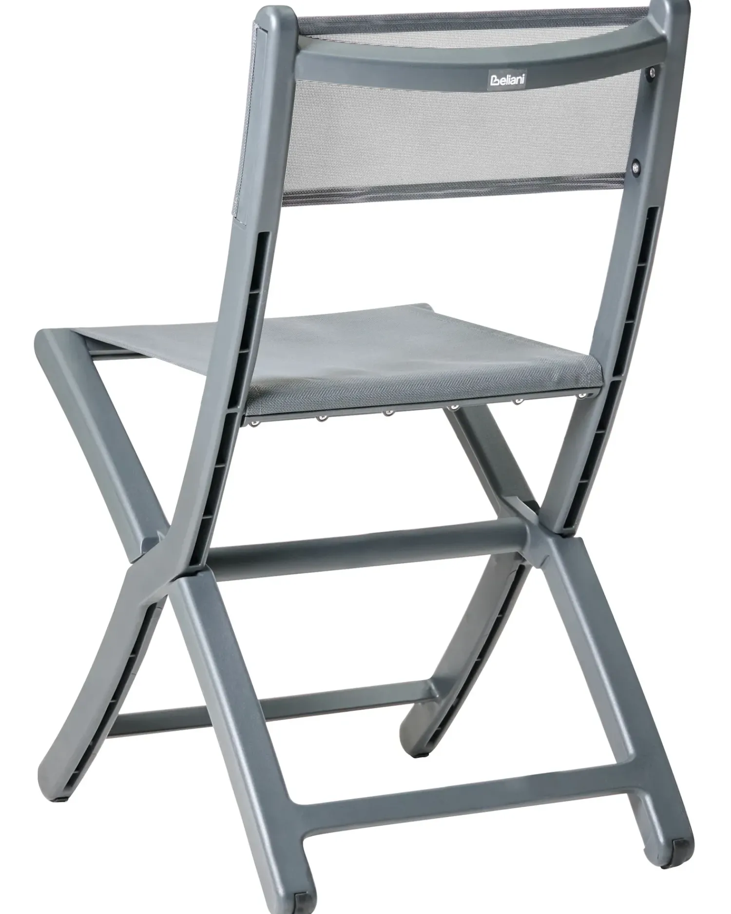 Beliani Set di 4 sedie da giardino TALCA scuro Grigio