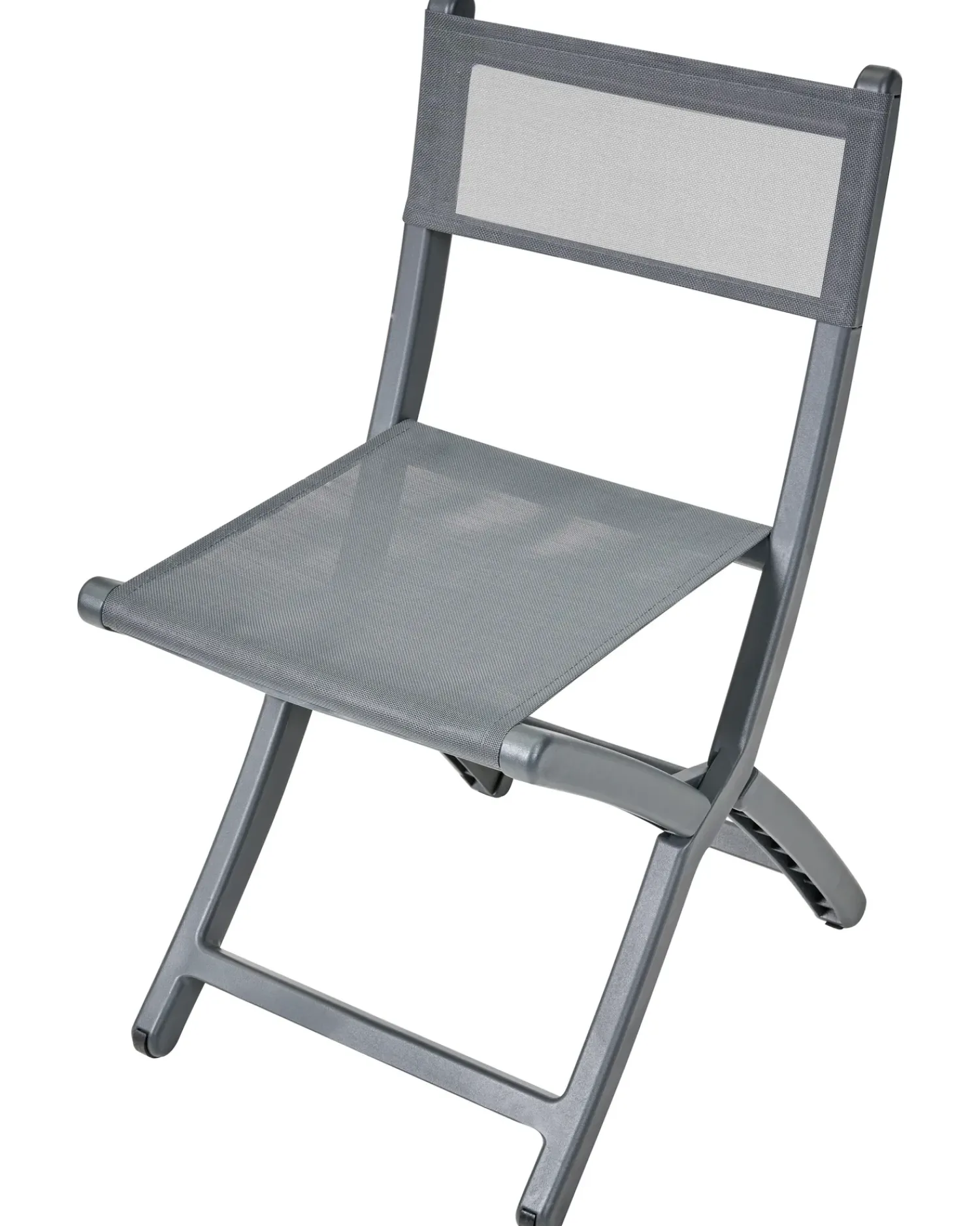 Beliani Set di 4 sedie da giardino TALCA scuro Grigio