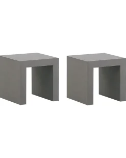 Discount Beliani TARANTO Cemento Grigio