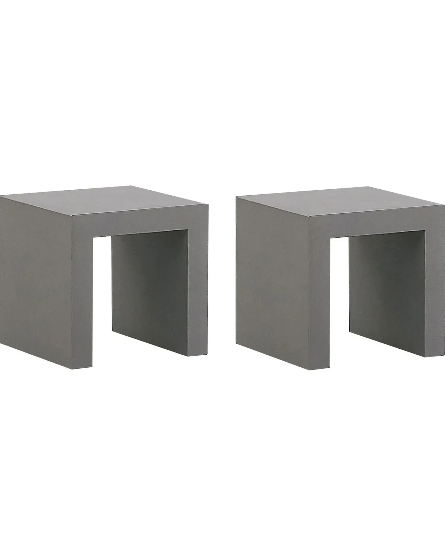 Discount Beliani TARANTO Cemento Grigio