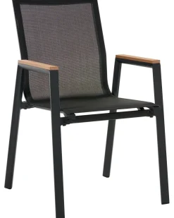 Sale Beliani TIANO Metallo Nero Marrone Nero