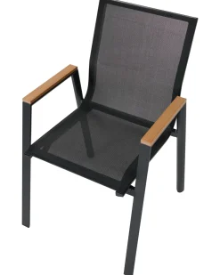 Sale Beliani TIANO Metallo Nero Marrone Nero
