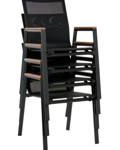 Sale Beliani TIANO Metallo Nero Marrone Nero