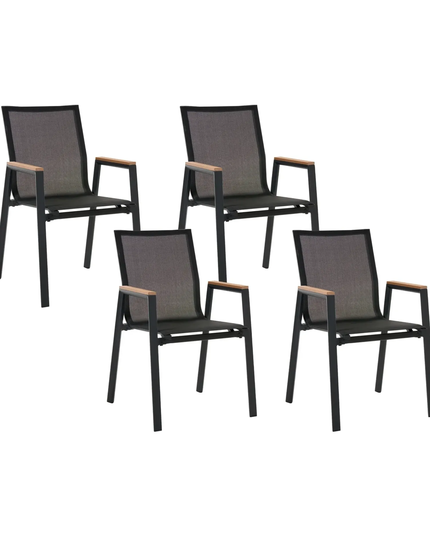 Sale Beliani TIANO Metallo Nero Marrone Nero