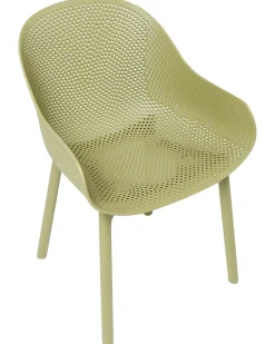Clearance Beliani Set di 4 sedie da giardino TIGGIANO oliva Verde