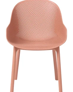 Sale Beliani Set di 4 sedie da giardino TIGGIANO Corallo Arancione