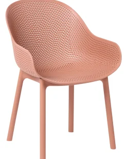 Sale Beliani Set di 4 sedie da giardino TIGGIANO Corallo Arancione