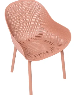 Sale Beliani Set di 4 sedie da giardino TIGGIANO Corallo Arancione