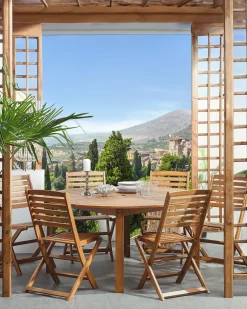 Outlet Beliani TOLVE Legno d'acacia Marrone