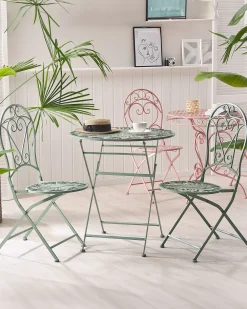 Discount Beliani TRENTO Metallo chiaro Verde