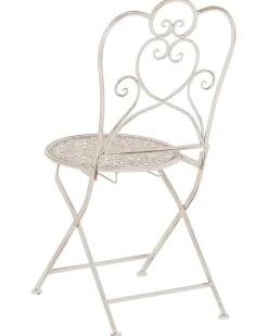 Discount Beliani TRIESTE Pieghevole Metallo chiaro Beige