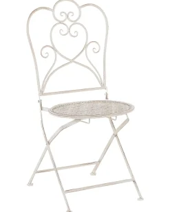 Discount Beliani TRIESTE Pieghevole Metallo chiaro Beige