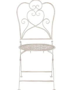 Discount Beliani TRIESTE Pieghevole Metallo chiaro Beige