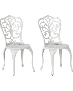 New Beliani TRIORA Metallo sporco Bianco