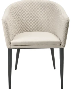 Online Beliani Set di 2 sedie da giardino TULUNI Tessuto Beige Beige Nero