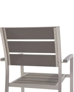 Online Beliani VERNIO Grigio Argento Grigio