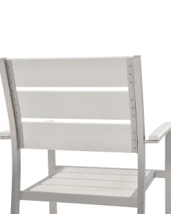 Clearance Beliani VERNIO Bianco Bianco Argento