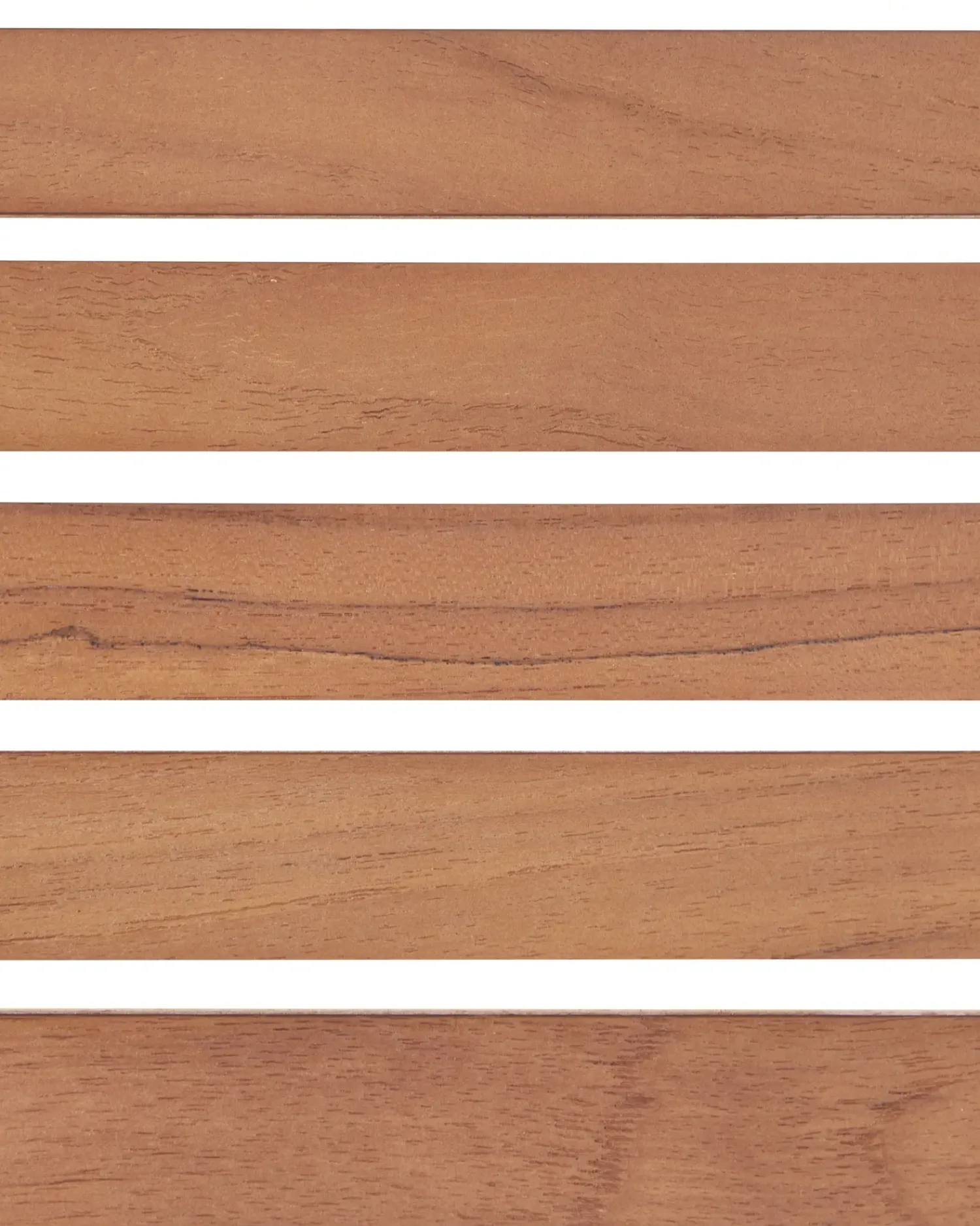 New Beliani VIAREGGIO Legno di teak certificato Marrone Argento Marrone