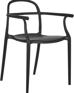 Best Beliani Set di 2 sedie da giardino VIDOR Nero