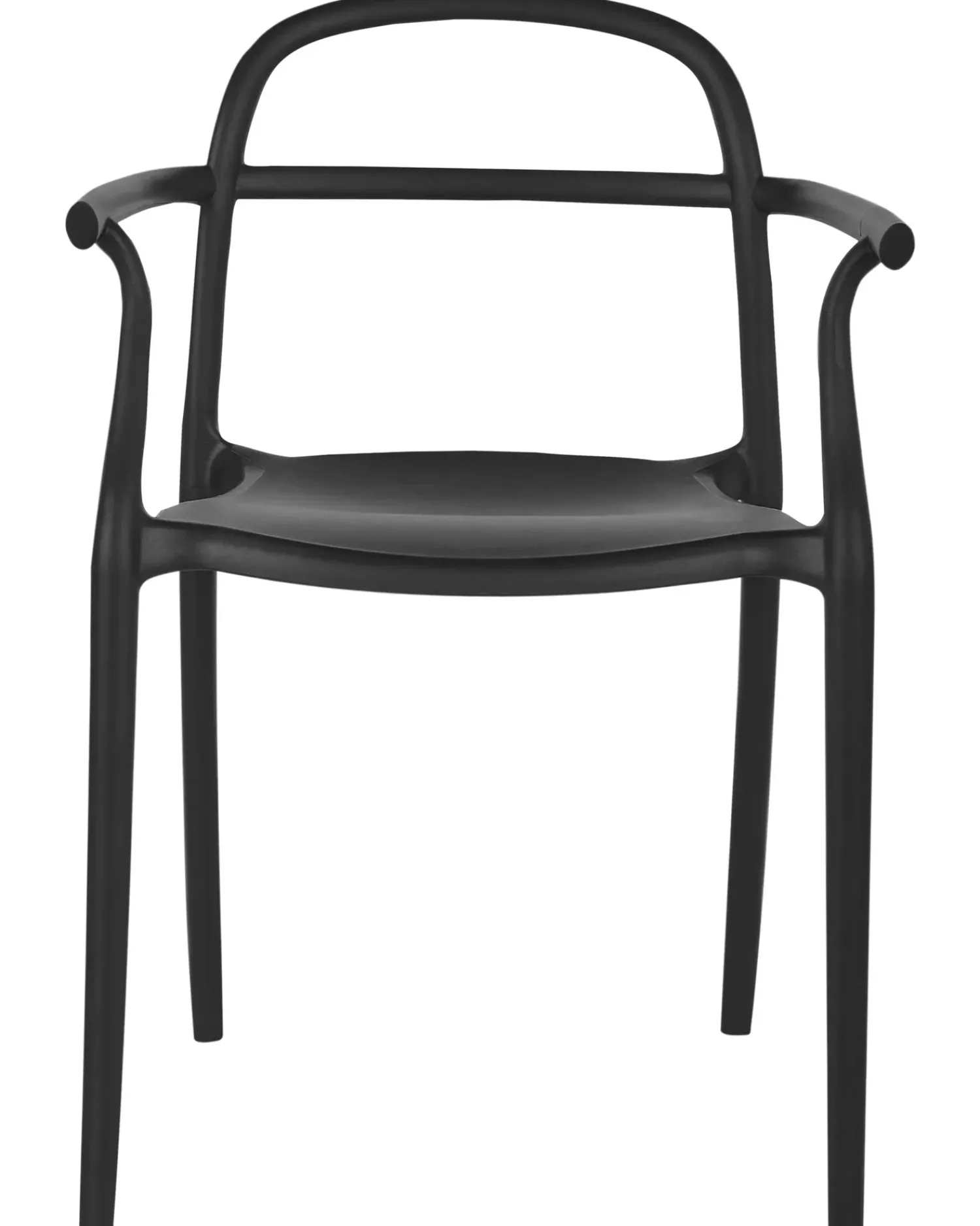 Best Beliani Set di 2 sedie da giardino VIDOR Nero