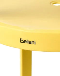 Hot Beliani Set di 4 sedie da giardino VIESTE Giallo