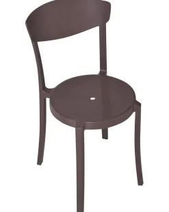 Online Beliani Set di 4 sedie da giardino VIESTE Marrone