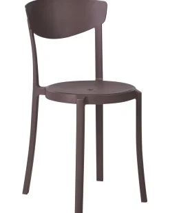Online Beliani Set di 4 sedie da giardino VIESTE Marrone