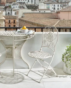 Online Beliani YAVIZA Pieghevole Metallo chiaro Beige