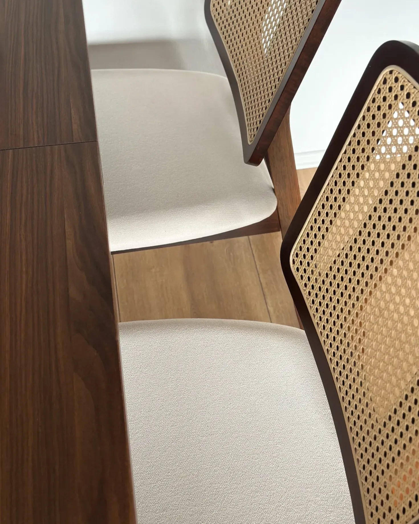 Set di 2 sedie da pranzo ALCOVA Legno Marrone