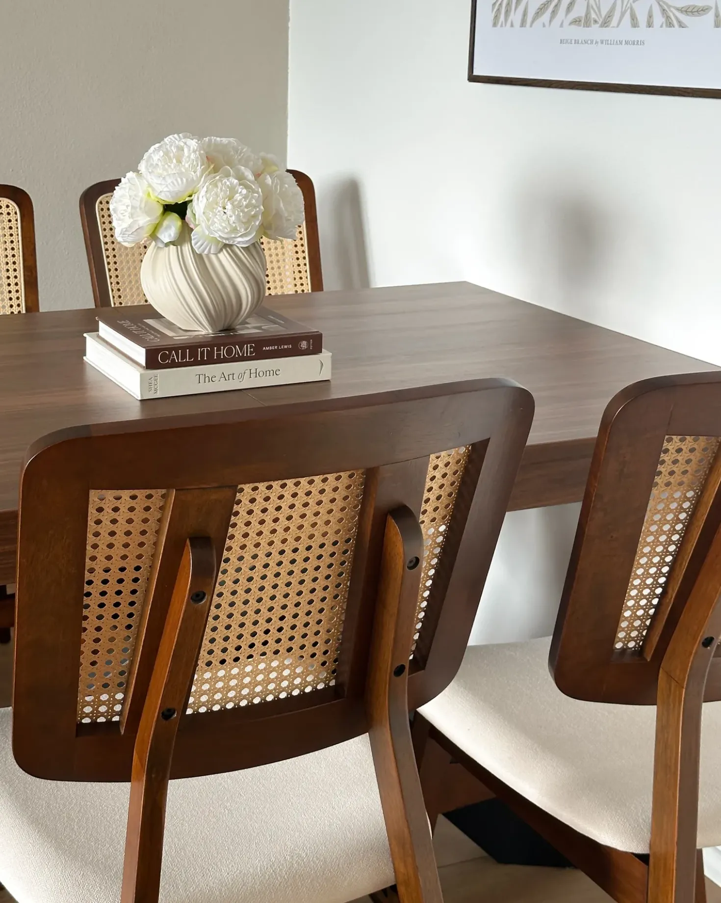 Set di 2 sedie da pranzo ALCOVA Legno Marrone