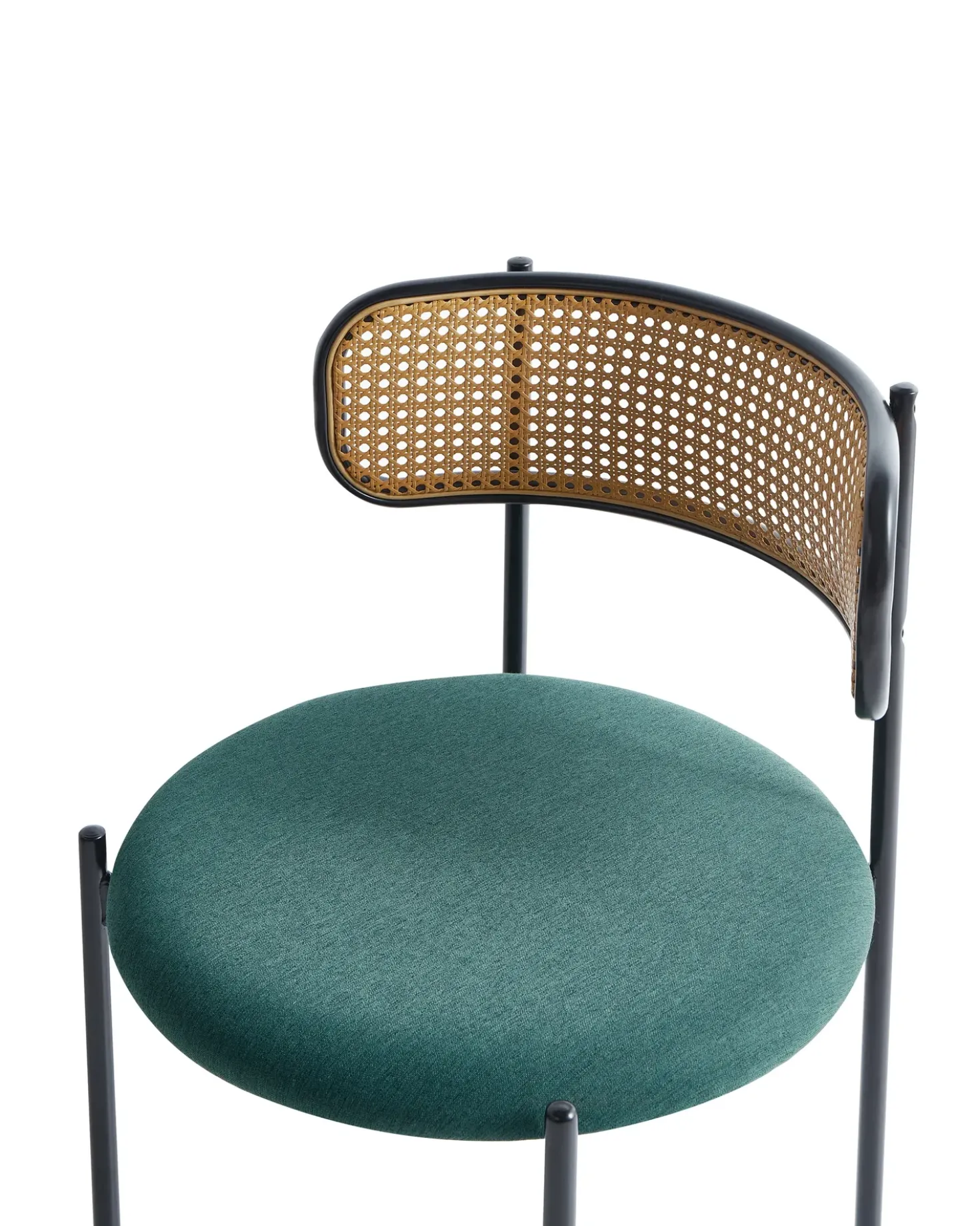 Set di 2 sedie da pranzo ANDOVER Metallo Verde