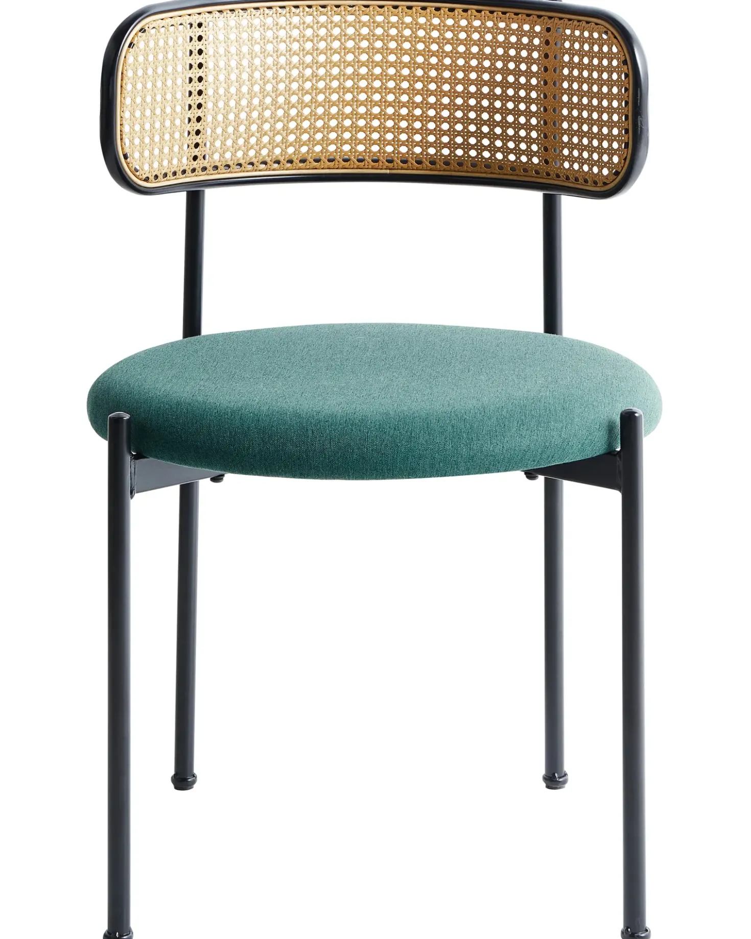 Set di 2 sedie da pranzo ANDOVER Metallo Verde
