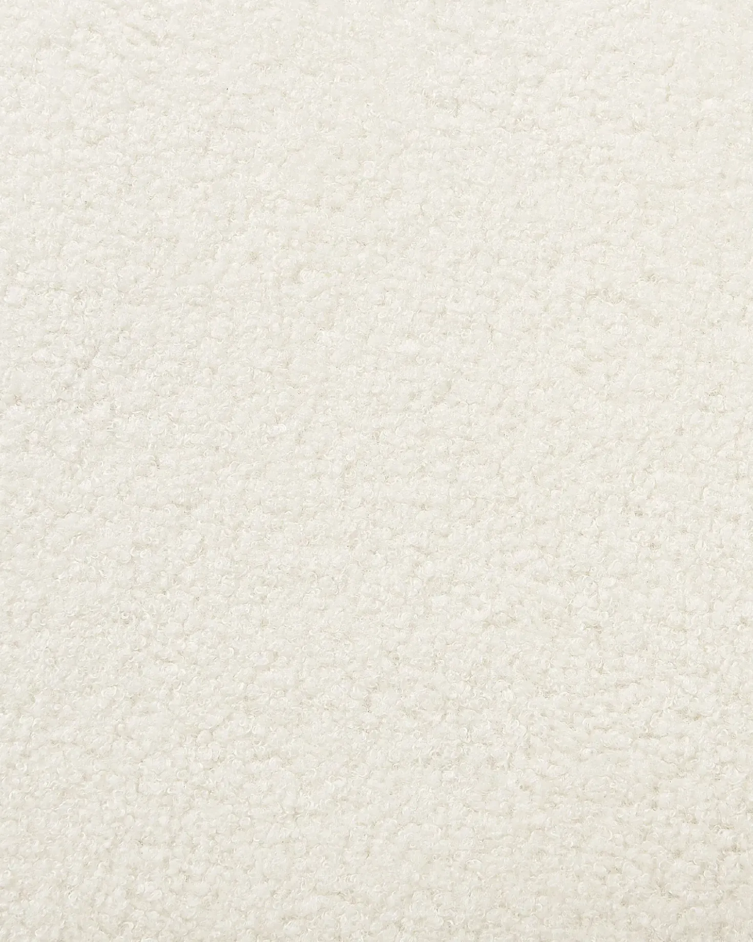 Set di 2 sedie da pranzo AVILLA Bouclé Bianco
