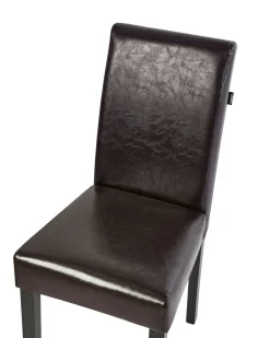 Discount Beliani Set di 2 sedie da pranzo BROADWAY Pelle sintetica Marrone scuro Marrone Marrone
