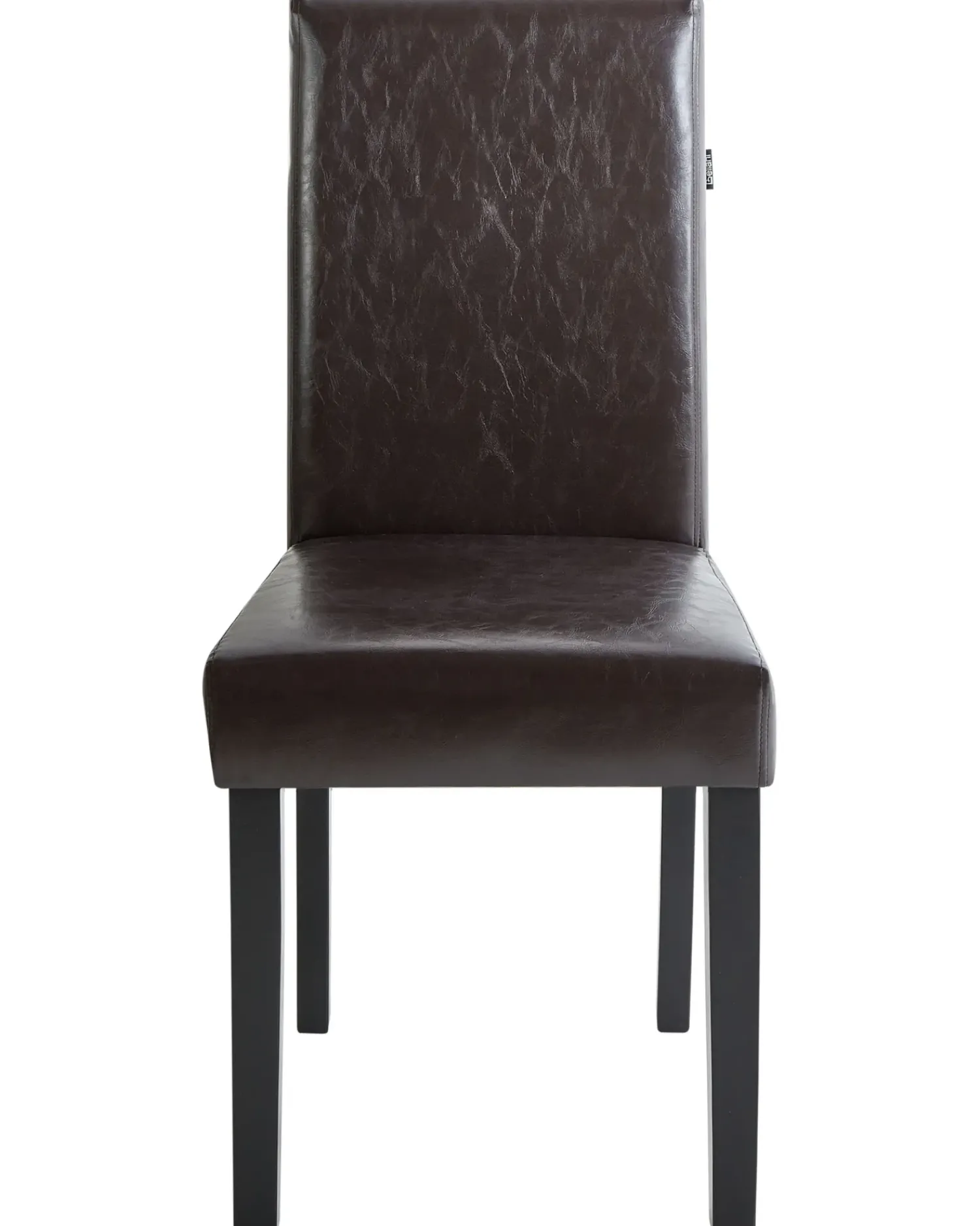 Discount Beliani Set di 2 sedie da pranzo BROADWAY Pelle sintetica Marrone scuro Marrone Marrone