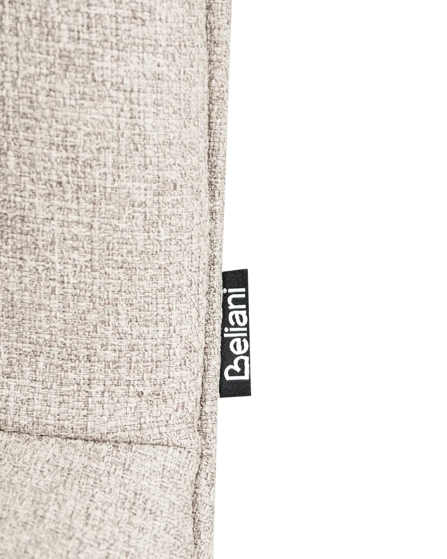 Set di 2 sedie da pranzo CARVER Tessuto Beige